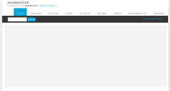 Desktop Screenshot of humannova.org